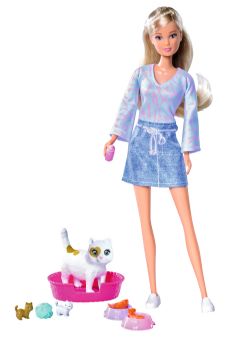 JC25 BARBIE STEFFI LOVE - BÉBÉ CHATS (0525)